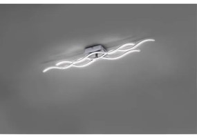 Leuchten Direkt 15166-55 - LED Prisadený luster WAWE LED/28W/230V matný chróm