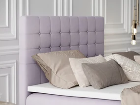 Manželská posteľ Boxspring 140 cm Clady (svetlofialová) (s úložným priestorom). Akcia -20%. Vlastná spoľahlivá doprava až k Vám domov. 1020251
