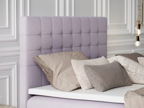 Manželská posteľ Boxspring 140 cm Clady (svetlofialová) (s úložným priestorom). Vlastná spoľahlivá doprava až k Vám domov. 1020251
