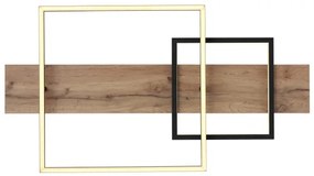 Globo 67289D1 - LED Stropné svietidlo VANNI LED/24W/230V hnedá/čierna