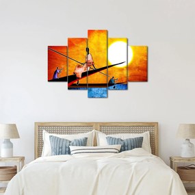 Obraz dobovej starovekej maľby (150x105 cm)