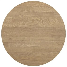 FAMEG OAK 27 MM - MASÍVNA STOLOVÁ DOSKA Ø 70 cm