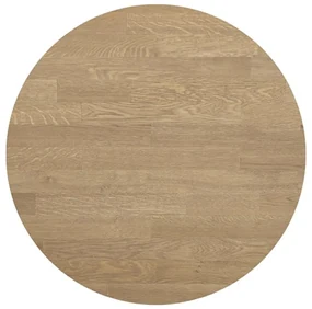 FAMEG OAK 27 MM - MASÍVNA STOLOVÁ DOSKA Ø 60 cm
