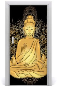 Samolepiace fototapety na dvere Budda i mandala 85x205 cm