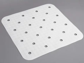 Protišmyková podložka do sprchy 54x54 cm, biela%