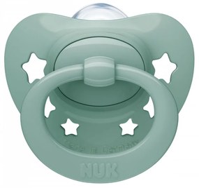 Dojčenský cumlík  NUK Signature 0-6m zelená