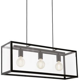 Eglo 49393 - Luster CHARTERHOUSE 3xE27/60W/230V