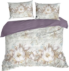 SATÉNOVÉ OBLIEČKY SPRING26 140X200 CM, 1KS 70X80 CM VZOROVANÉ