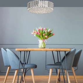 Zuma Line C0360-05B-F4AC - Krištáľové stropné svietidlo PRINCE 5xG9/42W/230V