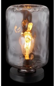 Globo 16046TS - Stolná lampa DARINA 1xE27/60W/230V šedá