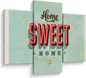Obraz - Home sweet home (90x60 cm)