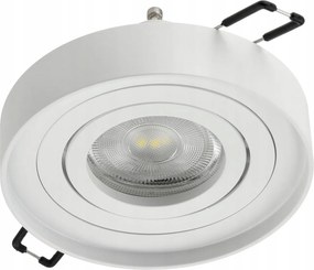 Pohyblivé zapustené svietidlo GU10 s 3w žiarovkou - teplá farba