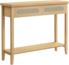 Konzolový stolík Vasagle Bench dub prírodný