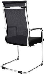 Konferenčná stolička Brenda - Čierna