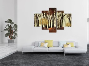 Obraz - Dekoratívne les (150x105 cm)