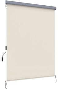 Zvislá markíza na balkón, terasu, 2,5 x 1,6 m, béžová