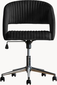 Zamatová kancelárska stolička's nastaviteľnou výškou Murray