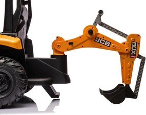 LEAN CARS JCB akumulátorové rýpadlo s lyžicou žlté