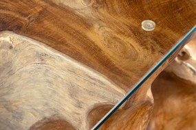 Konzolový regál ROOT 150 cm z teakového dreva