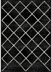 Koberec Mates Typ 1 100x150 cm - čierna / vzor