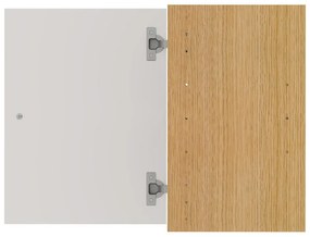 Sivý modulárny policový systém 33x43.5 cm Z Cube - Tenzo