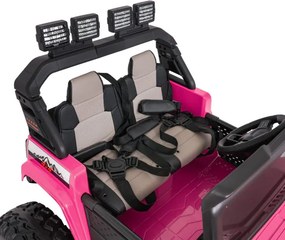 Elektrické autíčko Extreme Sport 4x4 ružové