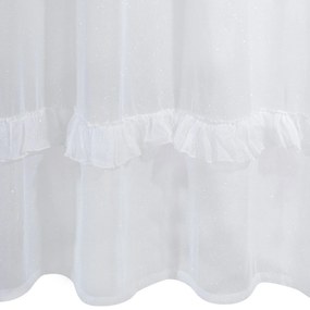 ZÁCLONA ARIANA 140X250 CM BIELA