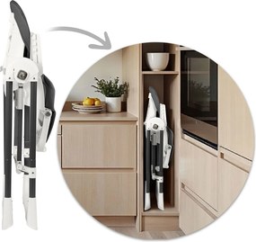 Detská stolička 3v1 Nukido Elite - čierna