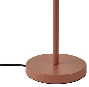 Retro stolná lampa Mocha Steel 45cm - Pauly