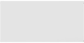 Mexen, Mexen Flat CF33 panelový radiátor 300 x 400 mm, bočné pripojenie, 496 W, biely - W433F-030-040-00