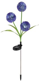 Globo 33599P - LED Solárne svietidlo SOLAR 3xLED/0,06W/3V 5000K IP44 fialová