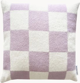 Vlnený poťah na vankúš so šachovnicovým vzorom Level Up