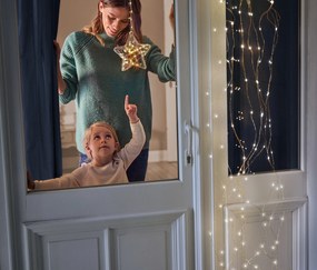 LED hviezda na zavesenie