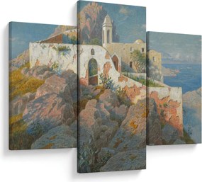 Obraz - William Stanley Haseltine, Santa Maria a Cetrella, Anacapri, reprodukcia (90x60 cm)