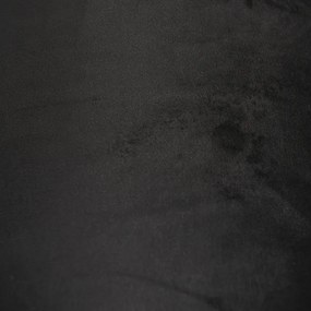 Zamatové tienidlo čierne 40/40/40 so zlatým interiérom