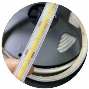 BERGE LED pásik COB Neon 12V - 480D - 9W/m - IP67 - 990lm - 5m - studená farba