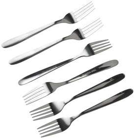 Sada 6 ks vidliček ORCHID 20 cm nerezová ocel