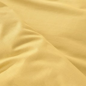 Kvalitné žlté bavlnené obliečky na perinu Šírka: 140 cm | Dĺžka: 200 cm
