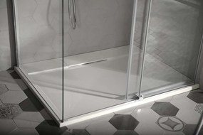 Gelco, IRENA sprchová vanička z liateho mramoru, obdĺžnik 130x90x3,5cm, HI13090