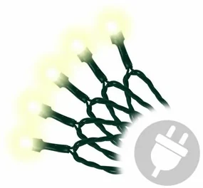 Nexos 28572 Vianočné LED osvetlenie - 20 m, 200 MAXI LED diód, teple biela