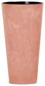 Vysoký plastový kvetináč DTUS400E 40 cm - terakota