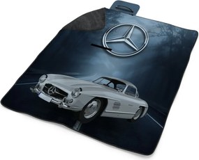 Sablio Plážová deka Mercedes-Benz 300 SL V lese: 200x140 cm