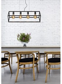 Lucide 00425/04/30 - Luster na lanku FABIAN 4xE27/40W/230V