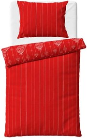 Bavlnené posteľné obliečky - motív Vianočné banky - 100% bavlna - 70 x 90 cm + 140 x 200 cm