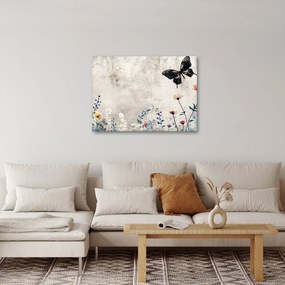 Obraz - Lúka v betóne (70x50 cm)