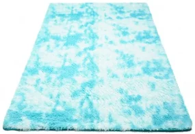 Koberec SILK DYED MR-582 modrý