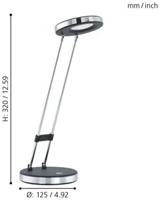 Eglo 93076 - LED stolná lampa GEXO LED/3W/230V