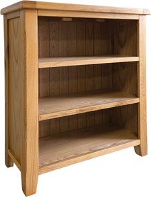 Nízka dubová knihovníčka, 85x35x90 cm