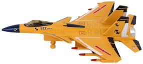 LEAN TOYS Stíhačka - lietadlo so špeciálnym efektom, 3 typy