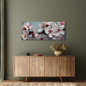 Obraz kvetov - červené (120x50 cm)